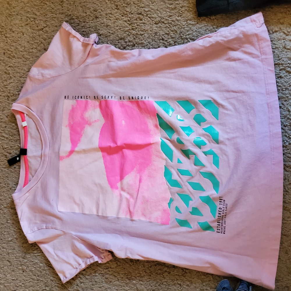 Pink Graphic Kids T-Shirt